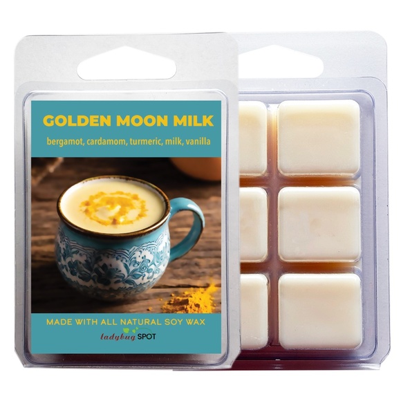 Golden Moon Milk 3 Packs 3 OZ - 9 OZ 100% All Natural Soy Wax Melt Toxin Free - Picture 1 of 13